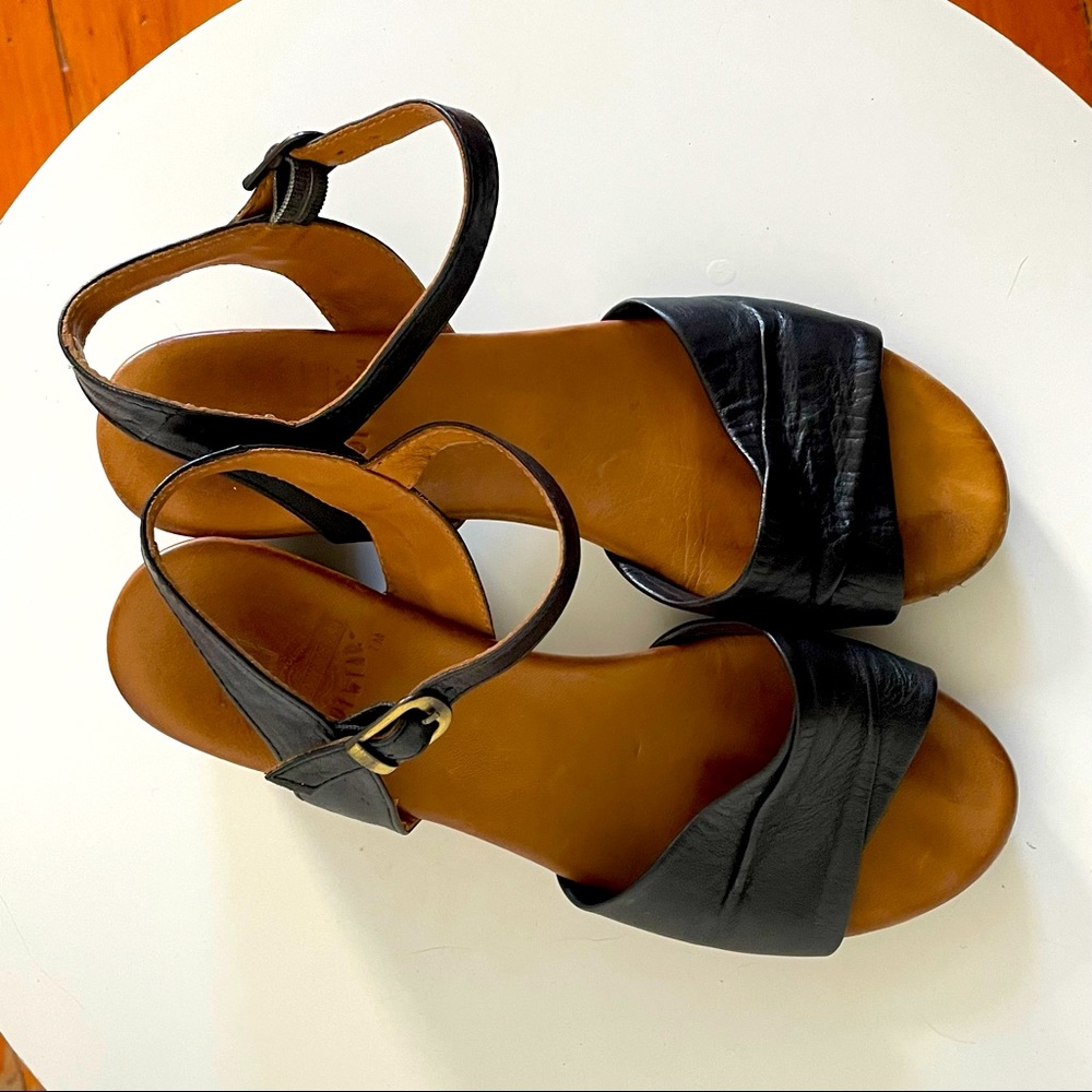 DNA Footwear 2” heel sandals size 37 (6 US)